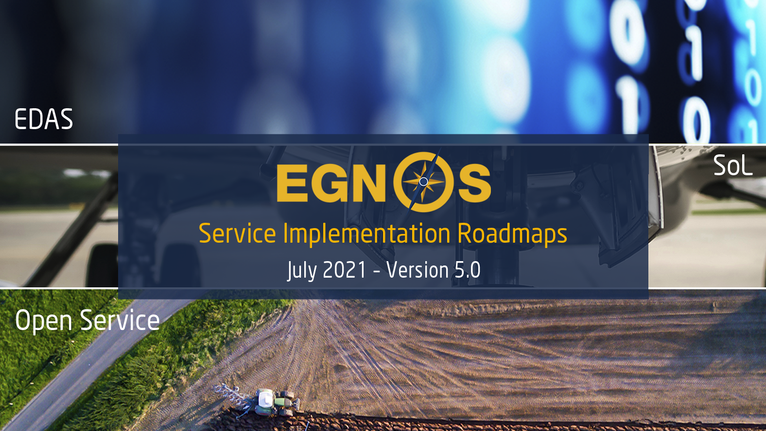 EGNOS Service Implementation Roadmaps: New version 5.0 released