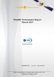 EGNOS Monthly Performance Report March 2019