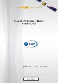 114 - Monthly Performance Report - October 2020 cover