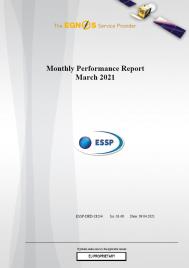 119 - Monthly Performance Report - March 2021 cover