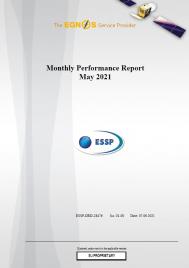 121 - Monthly Performance Report - May 2021 cover