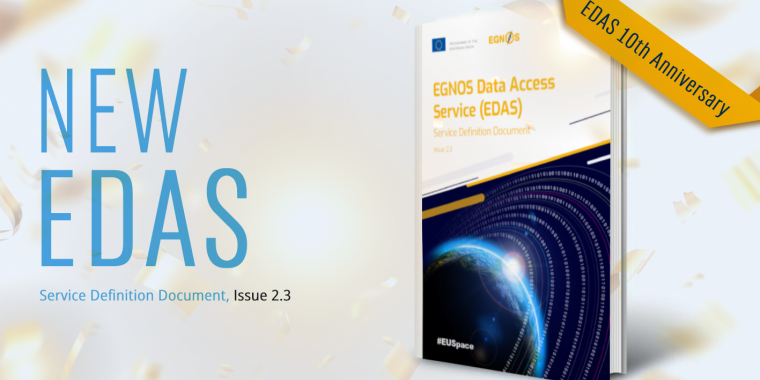 New Release - EGNOS Data Access Service Service Definition Document, Issue 2.3