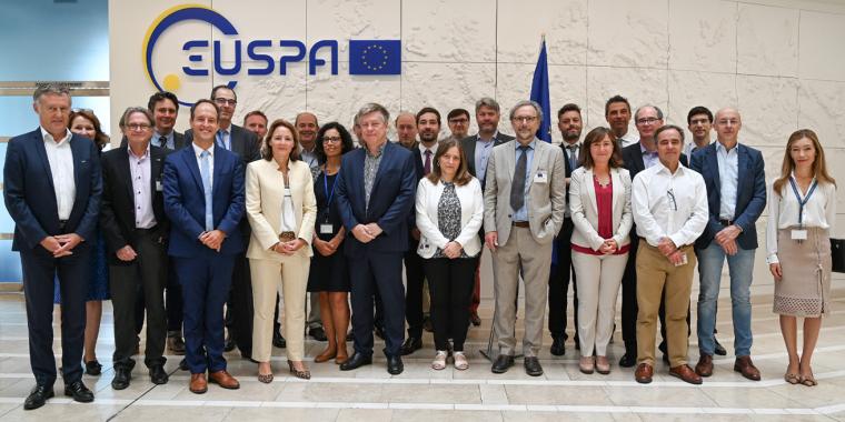 ESSP Signature Group Photo with EUSPA for New Contract