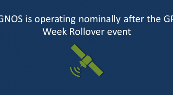 EGNOS remained unaffected after the GPS Week Rollover event