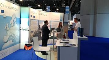 EGNOS stan at EBACE