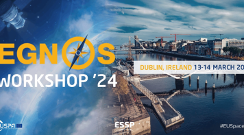 Aerial image of Dublin announcing the EGNOS workshop